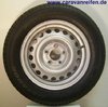 rueda de repuesto / recambio / de acero  195/70R15C 104 Q  superior marca  SEMPERIT   caravana KNAUS roue caravane
