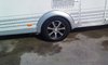 195R14C 106  BÜRSTNER caravane roue aluminium alliage léger 6Jx14 noir argent